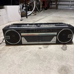 Toshiba RT-8035 Boombox Auto Reverse Am/fm Radio Works, Cassette No Sound. Fixed Price $69.50.