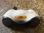 Sony ZS-X1 Sports Portable Boombox Cd Radio Tested W/ Cable Missing Antenna. Fixed Price $49.95.