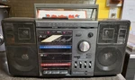 Vintage Emerson CTR961A Am/fm Radio Dual Cassette Tape & Recorder Boombox Works. Fixed Price $54.41.