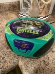 2015 Tmnt Boombox Am/fm/cd Radio W/cord Viacom Teenage Mutant Ninja Turtles. Fixed Price $35.00.