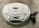 Rca RCD331WH Portable Player With Am/fm Radio (white) - Next Day Ship. Fixed Price $19.97.