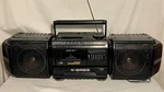 Sharp WF-T380 Am Fm Sw Radio Dual Cassette Surround Boombox X-bass*see Video*. Fixed Price $215.99.