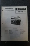 Sanyo M6400 (revised) Service Manual. Fixed Price $21.99.
