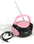 Prl) Lauson Radio LLB995 Pink Portable Cd Player Usb Disk. Fixed Price $69.75.