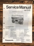 Panasonic RX-5110 Radio / Boombox Service Manual *original* #1. Fixed Price $24.97.
