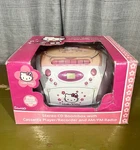 Sanrio Hello Kitty Cd Boombox & Am/fm Stereo Radio 2012 New In Tested Works!. Fixed Price $275.00.