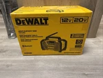 Dewalt Canada 20V Max Lithium-ion Cordless Compact Bluetooth Radio, Tool Only. Fixed Price $127.95.