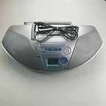 Vintage Panasonic RX-ES25 Portable Stereo System Boombox Silver Player Cd Read. Fixed Price $40.00.