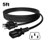 5FT Ul Ac Power Cord Cable For Pyle PT270AIU 300 Watt Stero Receiver 3-PRONG. Fixed Price $6.74.