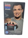 Brookstone Rob Gronkowski Bluetooth Wireless Football Speaker Nib. Fixed Price $32.99.