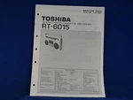 Toshiba RT-6015 Radio Cassette Recorder Service Manual. Fixed Price $19.98.