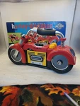 Vintage Harley Davidson Cassette Player And Radio Junior Rider New Box. Fixed Price $65.00.
