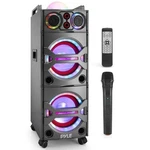 Pyle Bluetooth MP3/USB/SD Pa Speaker Karaoke System W/ Mic PSUFM1043BT. Fixed Price $271.99.
