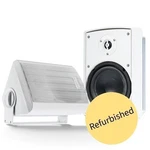 Gemini GHSI-W650BT-PR-WHT Refurbed Waterproof Outdoor Bluetooth Speakers. Fixed Price $99.95.