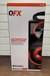 Qfx BT-168 Bluetooth Multimedia Boom Box With Fm Radio Black & Red. Fixed Price $23.70.