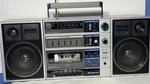 1984 Sanyo C30 Boombox Am/fm Radio Cassette Player Detachable Speakers Vintage. Fixed Price $329.99.