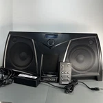 Kicker Zkick IK500 Stereo System Boombox Tested Works W/ Remote & Power Cord. Fixed Price $99.99.