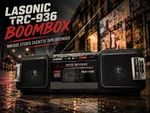 Lasonic TRC-936 Boombox Rare Vintage Stereo Cassette Tape Recorder. Fixed Price $2499.00.