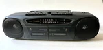Vintage Philco Stereo Radio Cassette Recorder Model NO.655K Tested And Working. Fixed Price $28.49.