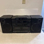 Sony Cfd 460 Boombox Cd Dual Cassette Am/fm Graphic Eq. Radio/eq Work. Read. Fixed Price $70.54.