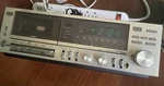 Vintage C730 Stereo Cassette Player Clock Radio Model 709A Wood. Fixed Price $30.00.