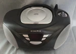 Audiovox Model CD1821 Portable System Am Fm Radio Boom Box Tested Works Great. Fixed Price $29.85.