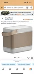 Bang & Olufsen Beolit 20 Powerful Portable Wireless Bluetooth Speakers Grey Mist. Fixed Price $550.00.
