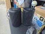 Rare Pair Of Monster BTW249 High Performance Indoor/outdoor Bluetooth Speakers. Fixed Price $89.00.