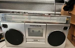 Ion Audio Boombox Deluxe Retro Am/fm Radio Cassette Player Tested Works. Fixed Price $85.00.