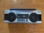 Vintage Sony CFS-350 Fm/am Stereo Cassette Super Woofer, See Desc. Fixed Price $45.00.