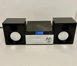 Ilive Wireless Home Music System Bluetooth Clock Am/fm Radio IHB227B. Fixed Price $34.99.