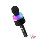 Glam Nation Star Glow Led Karaoke Microphone, Rechargeable Bluetooth Speaker. Fixed Price $14.63.