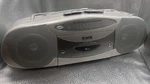 Gpx Am/fm Stereo Radio Cassette Recorder Model C840S Vintage Silver Portable-unt. Fixed Price $25.53.
