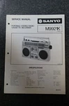 Sanyo M9921K Service Manual. Fixed Price $21.99.
