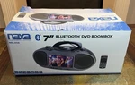 7" Bluetooth Dvd Player/boombox Combo W Tft/led Display & Atsc Tuner (NDL-256). Fixed Price $129.95.