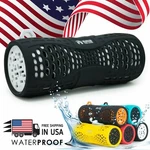 Emb Rechargeable Waterproof Speaker Outdoor Wireless Shower - White W/ Bluetooth. Fixed Price $24.99.
