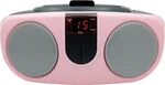 Curtis Sylvania Portable Player Boombox SRCD243 Am Fm Radio Aux Input (pink). Fixed Price $47.70.