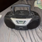 Audiophase CD-159 Portable Cassette Player Silver & Blue Am/fm Wired (read). Fixed Price $55.00.