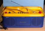 Sharp QT-V40 (bl) Blue Cassette Player Fm/am Radio Boombox Fully Working *read*. Fixed Price $290.00.