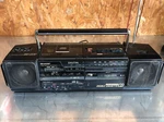 Sharp WQ-CD30 Twin Mechanism Double Cassette Player Boom Box. Fixed Price $181.32.