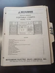 Mitsubishi Model TX-86 Service Manual Original Repair Book Portable Compo. Fixed Price $99.99.