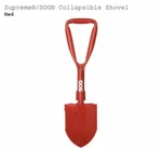 Supreme Sog Collapsible Foldable Shovel Red FW17 Box Logo Bogo In Hand. Fixed Price $175.00.