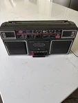 1988 General Electric Boombox Model 3-5452A Cassette Radio Recorder Player. Fixed Price $149.95.