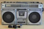 Sharp Searcher Xl GF-204 Boombox Cassette Player Radio Vintage Rare Works #shf. Fixed Price $525.00.