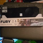 Altec Lansing Fury Portable Bluetooth Speaker Water Resistant Black IMW340N-BLK. Fixed Price $17.99.