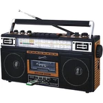 Supersonic Retro 4-BAND Radio & Cassette Player With Bluetooth. Fixed Price $54.99.