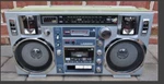 Vintage Boombox Lasonic TRC-920T Radio Recorder Cassette Player PARTS-2. Fixed Price $60.00.