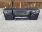 "panasonic" RX-CT820 Boom Box Am-fm Cassette Tape Decks, Speakers 80'S 90'S. Fixed Price $125.00.