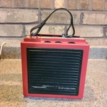 Vintage Realistic 8 Track Stereo Portiplay Cartridge Player Radio Red (A5). Fixed Price $34.00.