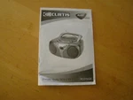 Curtis Audio Portable Radio C/d Player Owner Manual RCD163A. Fixed Price $9.95.